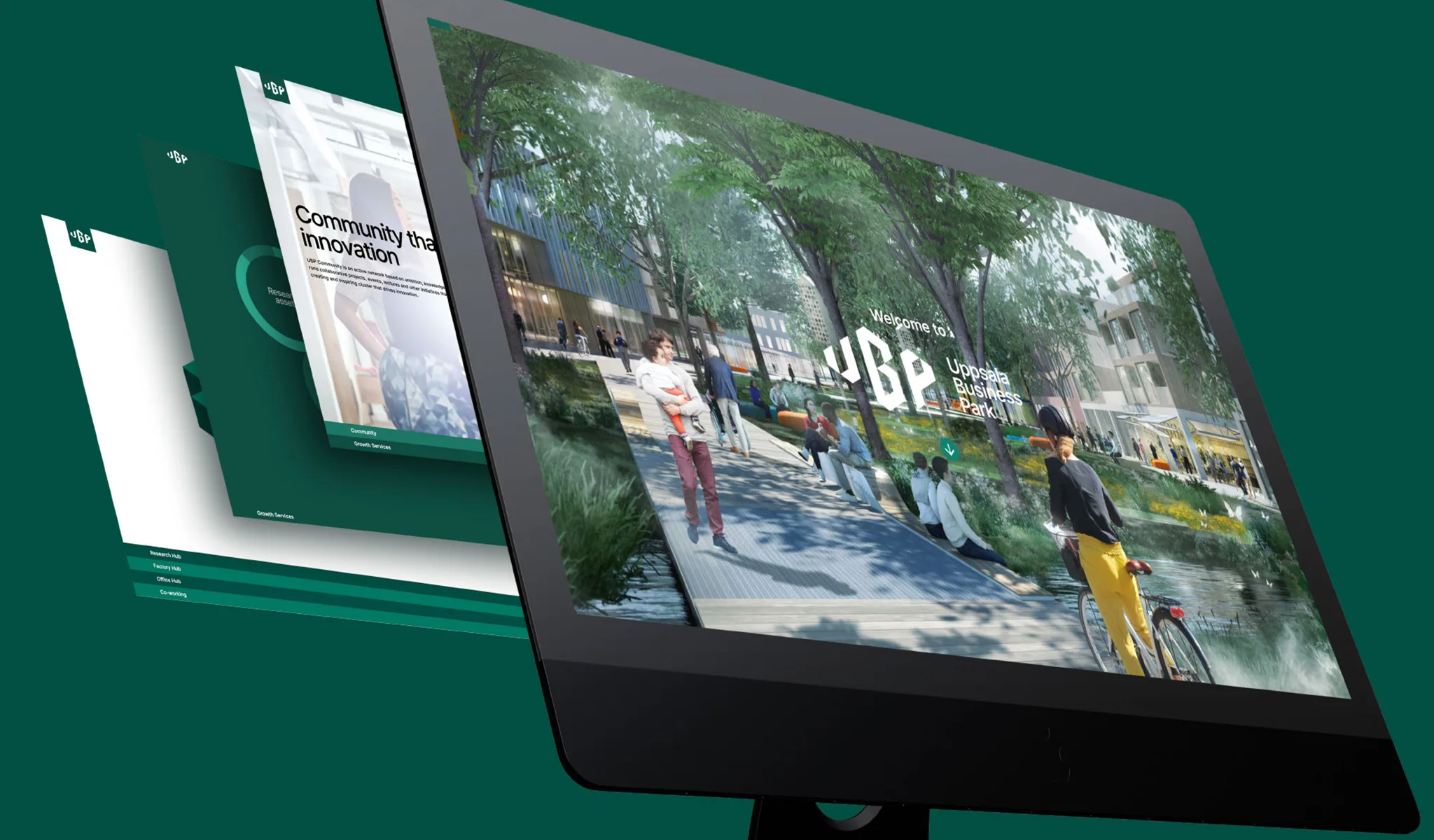 Uppsala Business Park website
