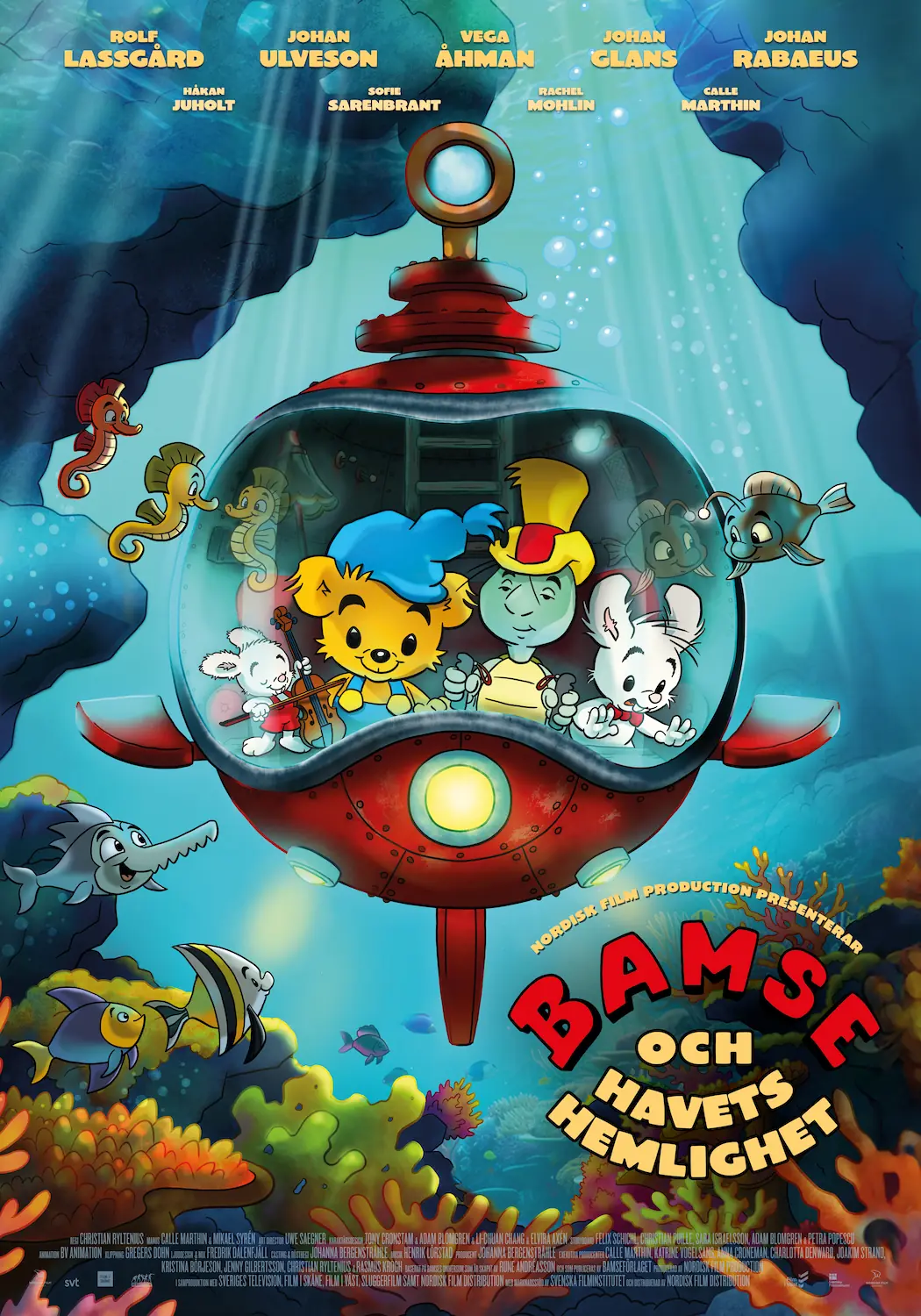 bamse havets hemlighet poster